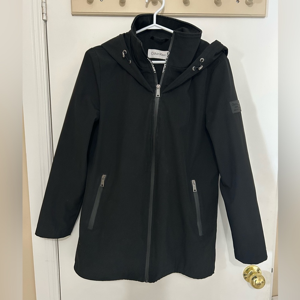Calvin Klein Black Rain Jacket